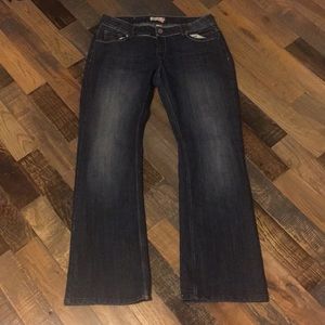 flare route 66 curvy fit size 14 jeans